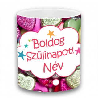 névreszóló ajándékbögre