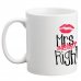mr Right és mrs always Right bögre